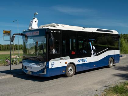 Karsan Autonomous e-ATAK, the First and Only Autonomous Vehicle on Finnish Roads, Goes on Duty!